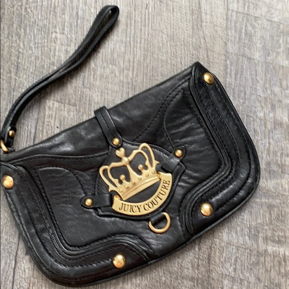 Juicy Couture clutch / wristlet - Genuine leather. - Picture 3 of 7